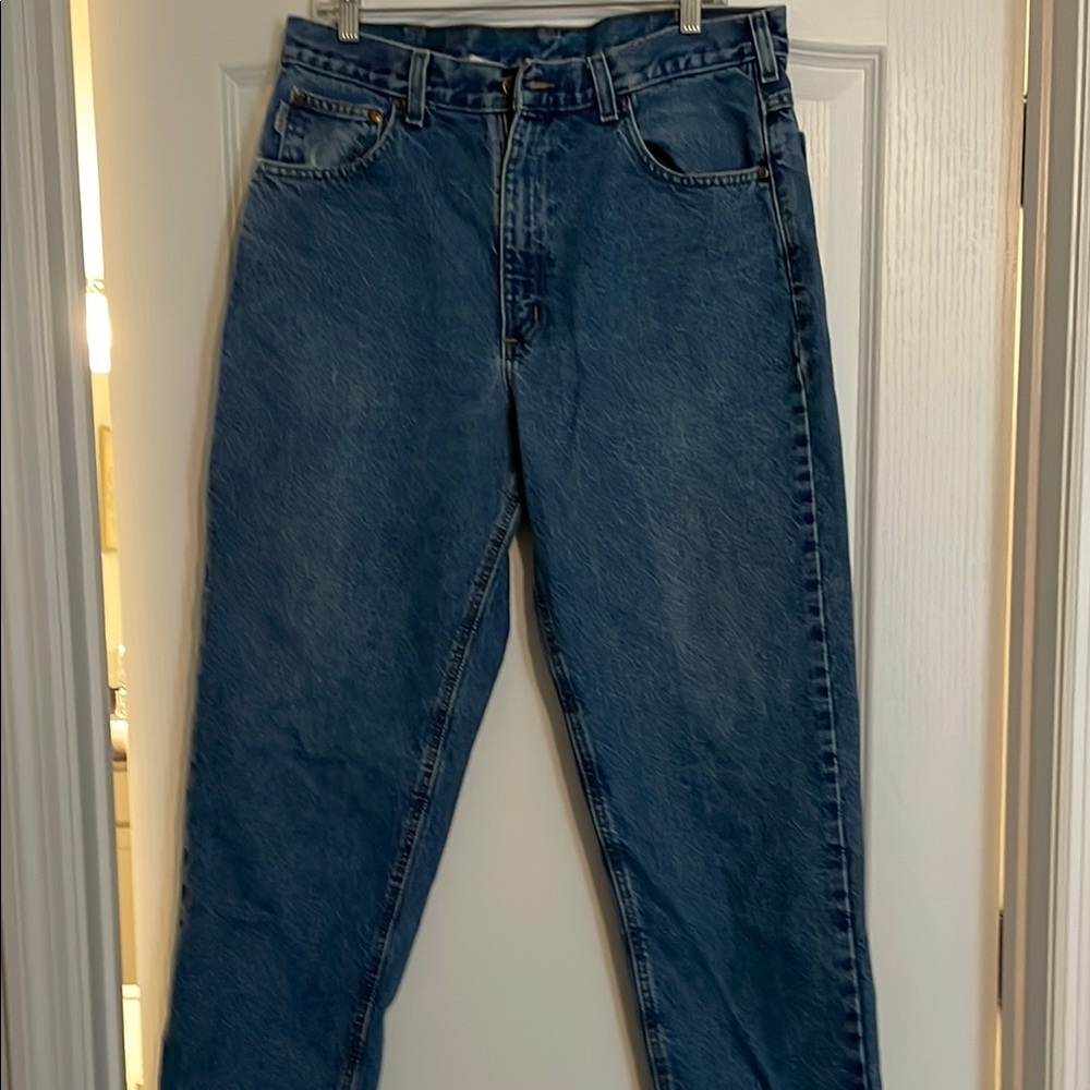 Carhartt Blue Relaxed Fit Jeans